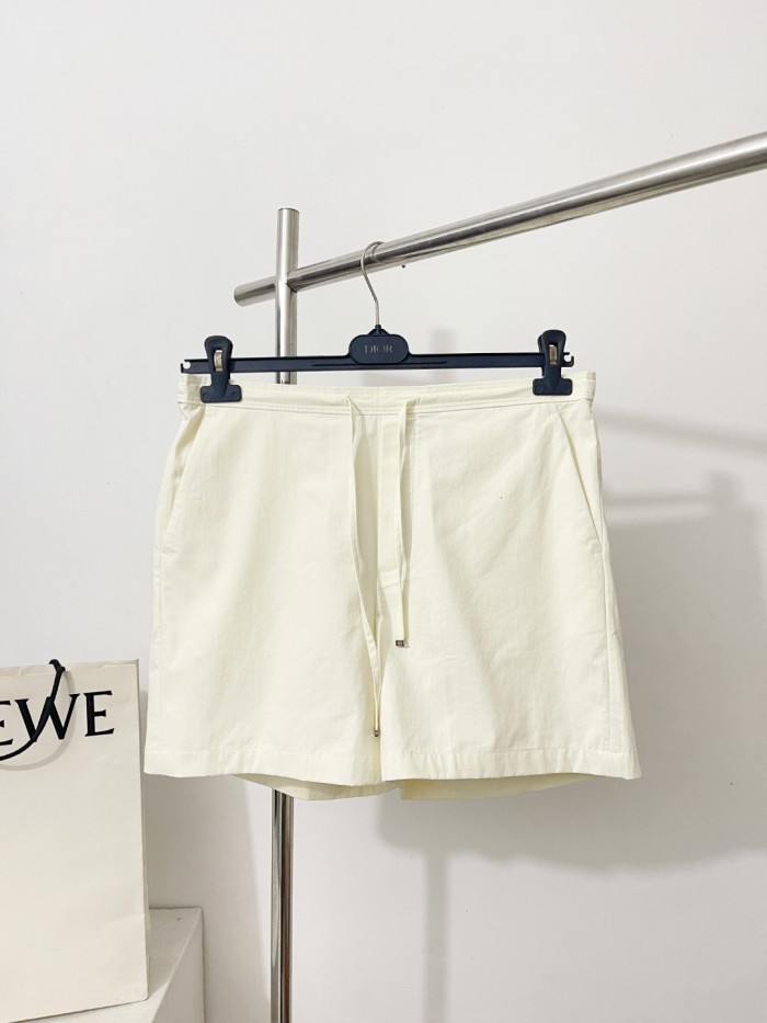 LOEWE  Shirt and Shorts in lyocell Beige #385885