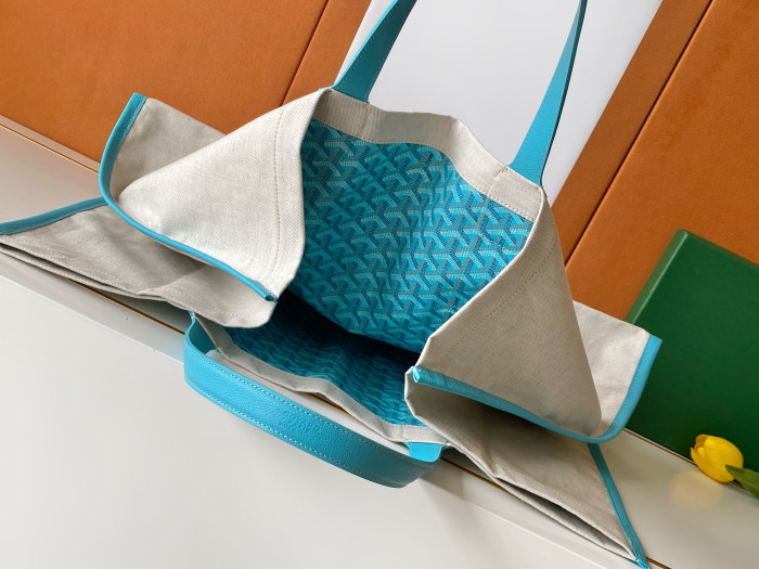 Goyard Méditerranée GM Bag Turquoise #385884