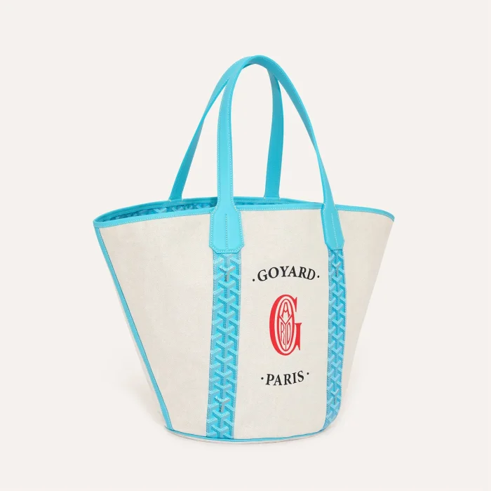 Goyard Belharra MM Bag Turquoise #385883