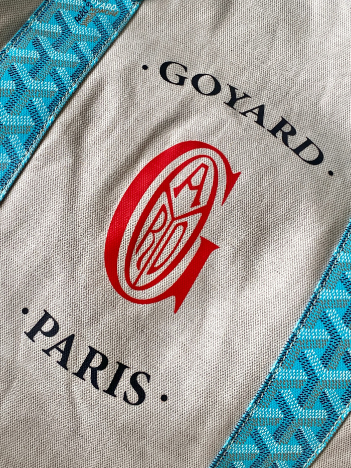 Goyard Belharra MM Bag Turquoise #385883