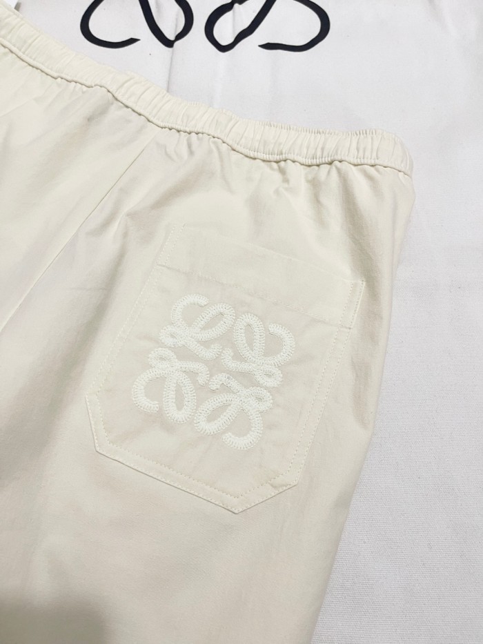 LOEWE  Shirt and Shorts in lyocell Beige #385885
