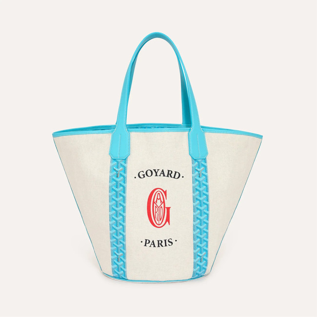 Goyard Belharra MM Bag Turquoise #385883