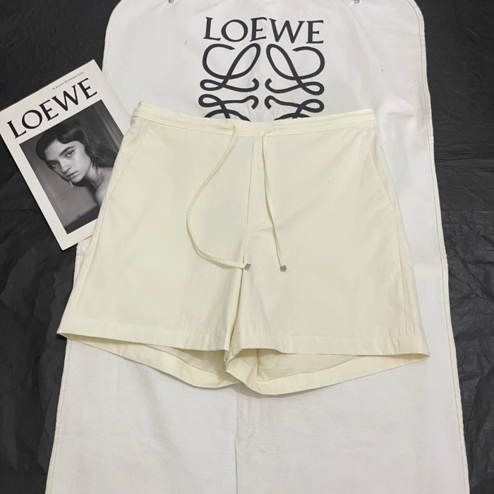 LOEWE  Shirt and Shorts in lyocell Beige #385885