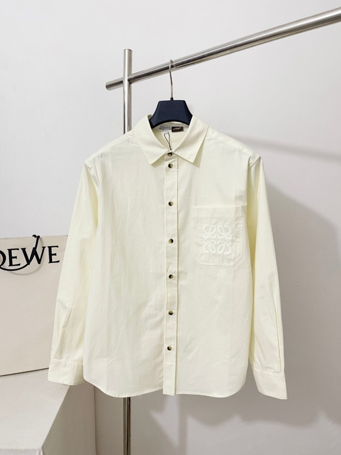 LOEWE  Shirt and Shorts in lyocell Beige #385885