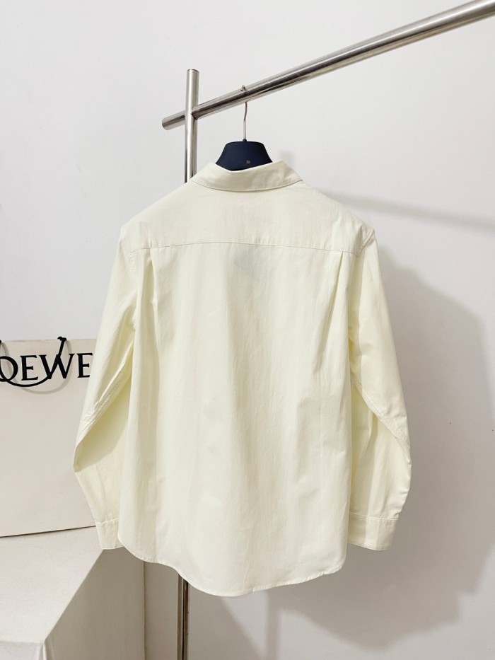 LOEWE  Shirt and Shorts in lyocell Beige #385885