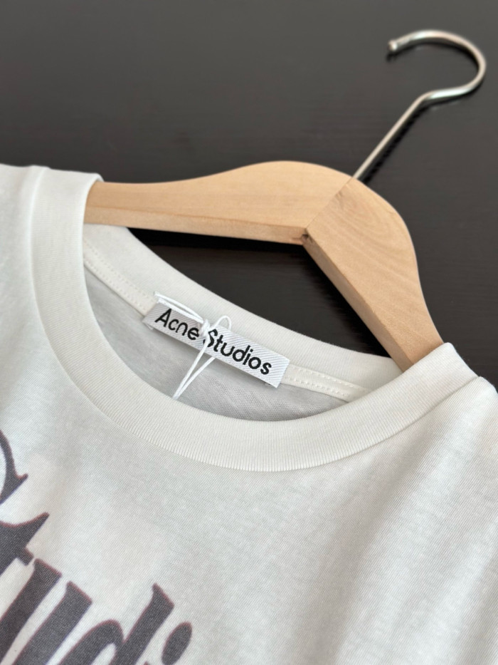 Acne Studios Fitted Graphic T-shirt  #386028