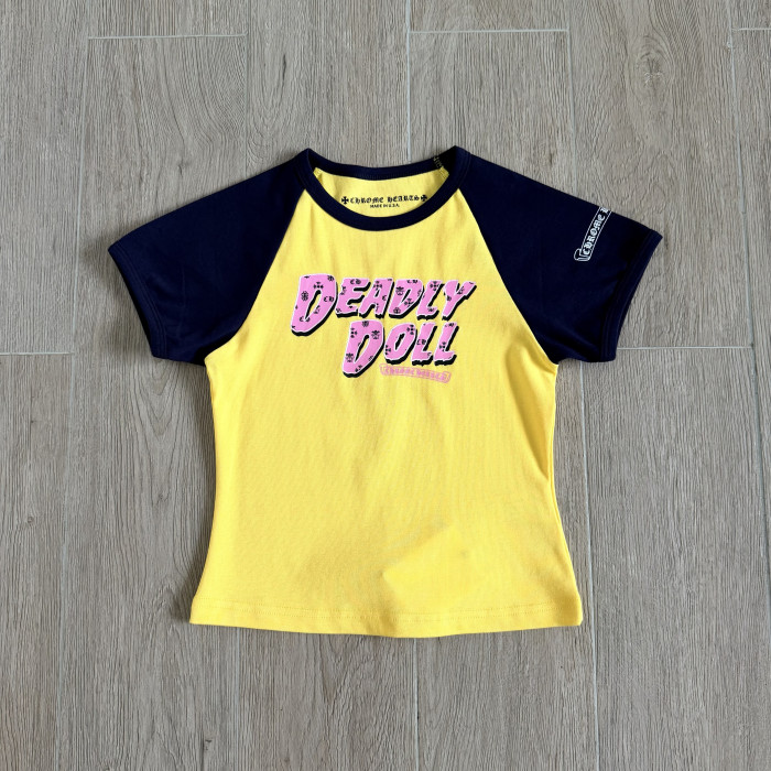 Chrome Hearts Deadly Doll Printed Short Sleeve #386010
