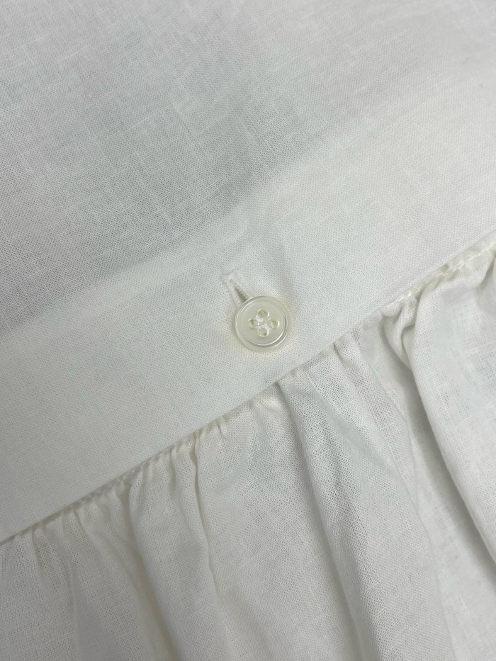 MiuMiu Slubbed Poplin Dress #386044