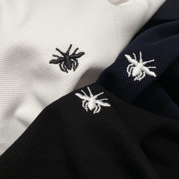 Dior Bee Logo Embroidered Polo Shirt #386014