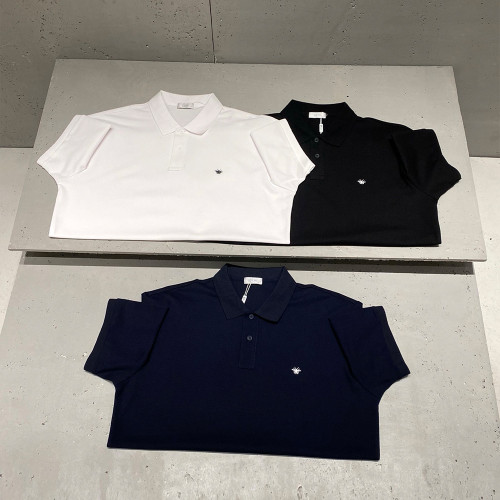 Dior Bee Logo Embroidered Polo Shirt #386014