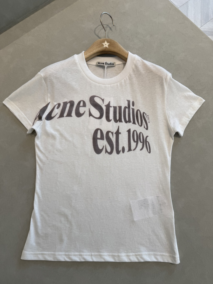 Acne Studios Fitted Graphic T-shirt  #386028