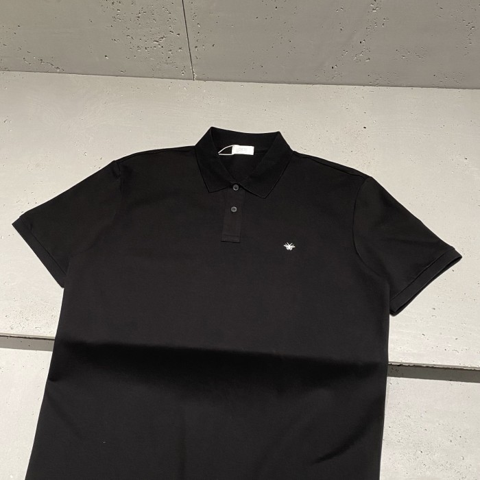 Dior Bee Logo Embroidered Polo Shirt #386014