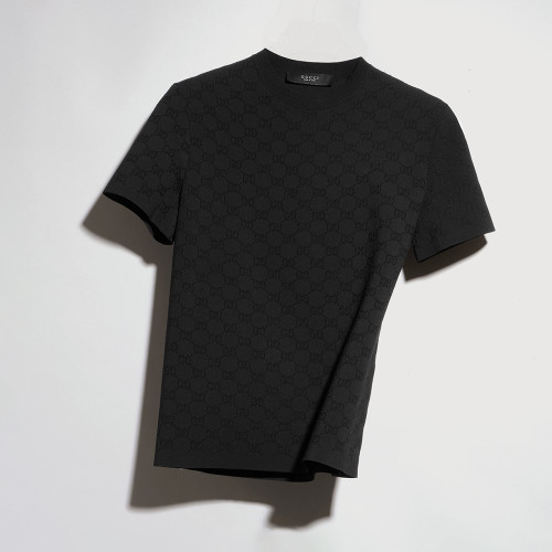 Gucci Technical Gg Jacquard Fabric T-shirt #386039