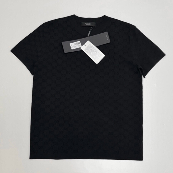 Gucci Technical Gg Jacquard Fabric T-shirt #386039