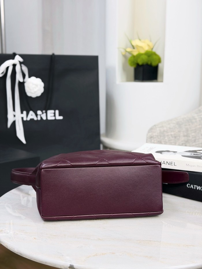 Chanel Lambskin Hobo Bag #385958