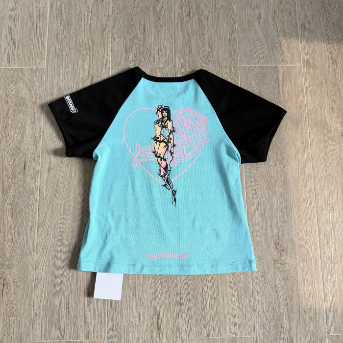 Chrome Hearts Deadly Doll Printed Short Sleeve #386010