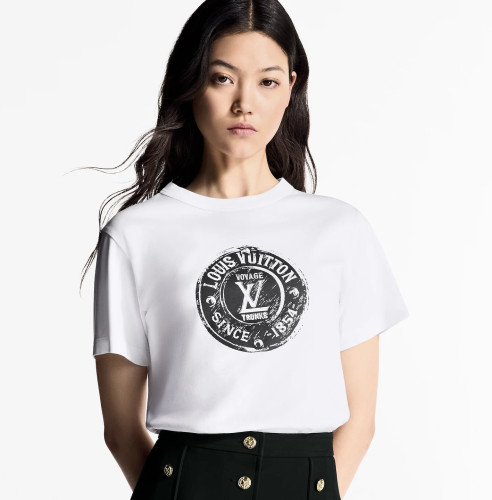 LOUIS VUITTON Playera LV Stamp Mujer #386079