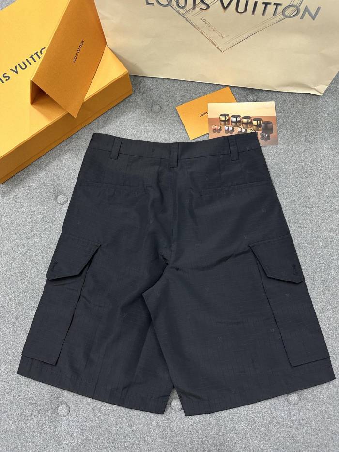 LOUIS VUITTON LV RIPSTOP Technical Cotton Cargo Shorts #238589
