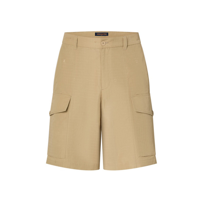 LOUIS VUITTON LV RIPSTOP Technical Cotton Cargo Shorts #238589