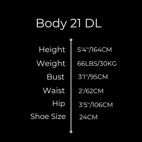 Gynoid Body21 DL/164cm/5’4''(Anal Function)