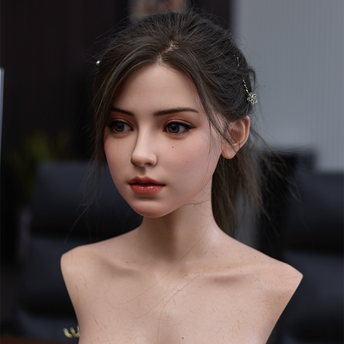 Gynoid Head Sculpture