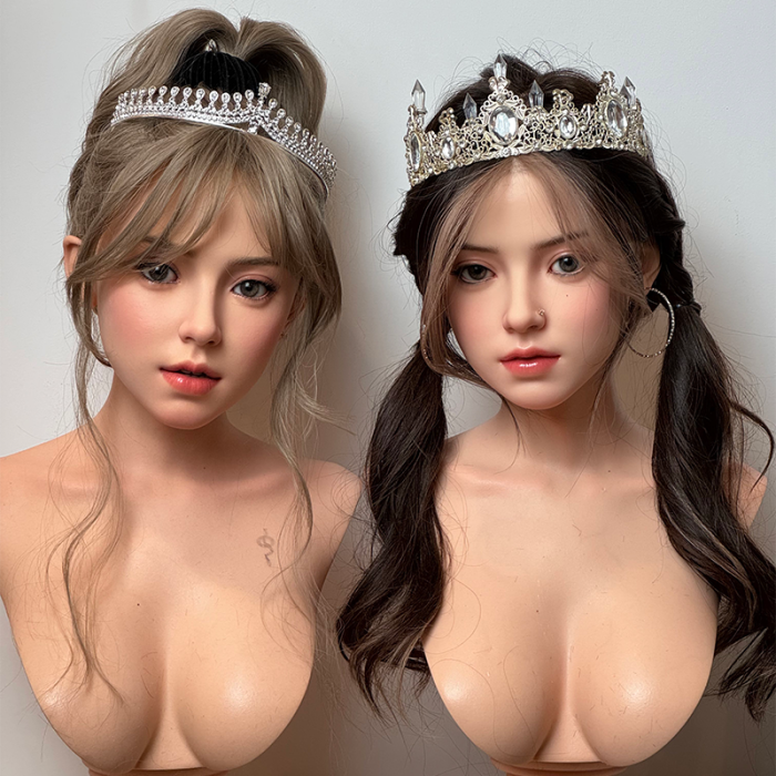 Gynoid Head Sculpture