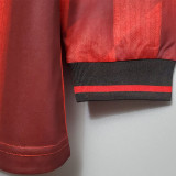 1996 Man Utd Home Long Sleeve Retro Soccer Jersey (长袖)