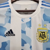 2020-2021 Argentina Home Retro Soccer Jersey