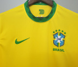 2020-2021 Brazil Home Retro Soccer Jersey