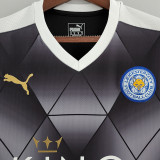 2015-2016 Leicester City Black Retro Soccer Jersey