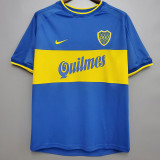 1999-2000 Boca Juniors Home Retro Soccer Jersey