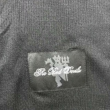 2007-2008 Man Utd Away Black long sleeve Retro soccer jersey (长袖)