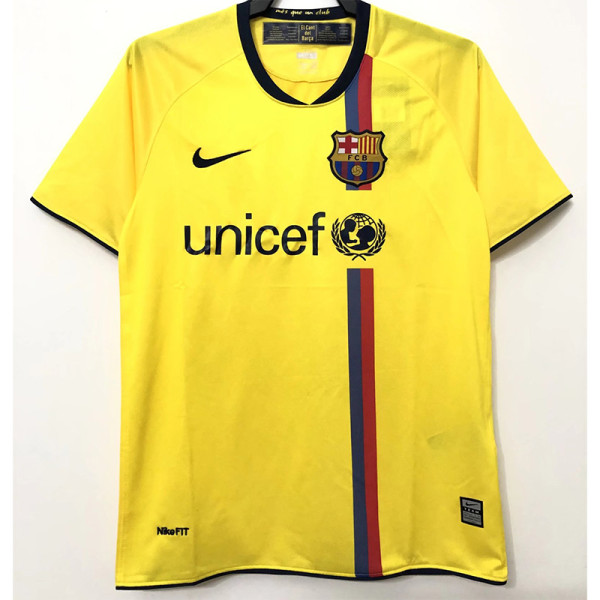 2008-2009 BAR Yellow Retro Soccer Jersey