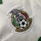 1995 Mexico Away White Retro Soccer Jersey