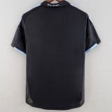 2009-2010 RMA Away Black Retro Soccer Jersey