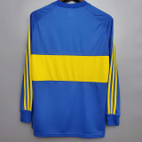1981 Boca Juniors Home Long Sleeve Retro Soccer Jersey (长袖)