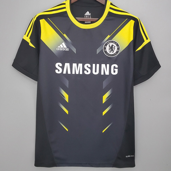 2012-2013 CHE Away Black Retro Soccer Jersey