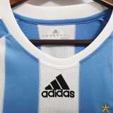 2010 Argentina Home Retro Soccer Jersey