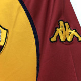 2001-2002 Roma Home Retro Soccer Jersey
