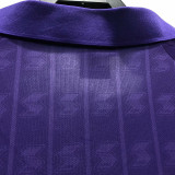1989-1990 Fiorentina Home Retro Soccer Jersey