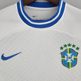 2022-23 Brazil Concept Edition White Fans Soccer Jersey