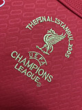 2004-2005 LIV Home Retro Soccer Jersey (前带字)