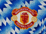 1991-1992 Man Utd Away Long Sleeve Retro Soccer Jersey 长袖