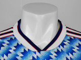 1991-1992 Man Utd Away Long Sleeve Retro Soccer Jersey 长袖