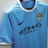 2013-2014 Man City Home Retro Soccer Jersey