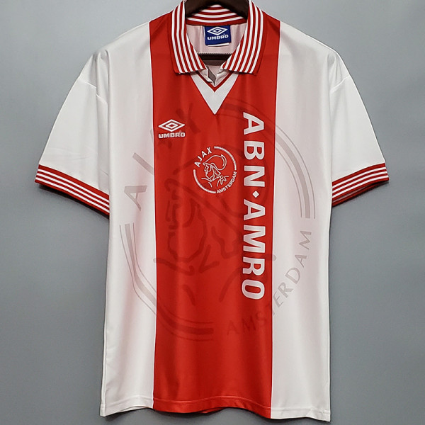 1995-1996 Ajax Home Retro Soccer Jersey