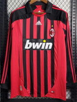 2007-2008 ACM Home Long Sleeve Retro Soccer Jersey (长袖)