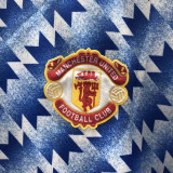 1990-1992 Man Utd Away Retro Soccer Jersey