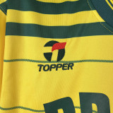 1984 Brazil Home Retro Soccer Jersey