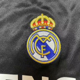 2004-2005 RMA Away Black Long Sleeve Retro Soccer Jersey (长袖)